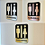 Placa de Identificação ou Sinalização Decorativa Para Banheiros e Sanitários de Acrílico Preto com Varias Cores - Imagem 1